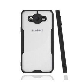 BSSM Samsung Galaxy J7 Platin Silikon - Siyah Kılıf
