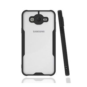 BSSM Samsung Galaxy J7 Platin Silikon - Siyah Kılıf