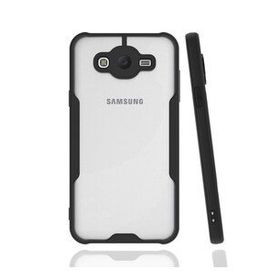 BSSM Samsung Galaxy J7 Platin Silikon - Siyah Kılıf