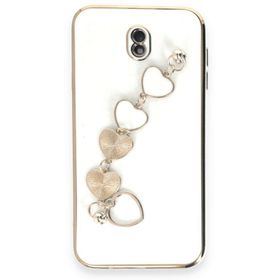 BSSM Samsung Galaxy J7 Pro / J730 Esila Silikon Beyaz Kılıf