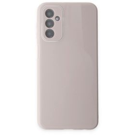 BSSM Samsung Galaxy M23 Glass Kapak Pembe Kılıf