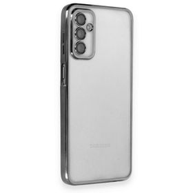 BSSM Samsung Galaxy M23 Razer Lensli Silikon Siyah Kılıf