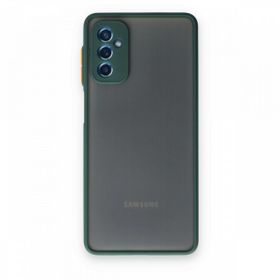 BSSM Samsung Galaxy M52 5G Montreal Silikon Kapak Yeşil Kılıf