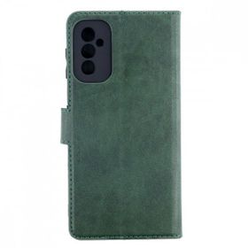 BSSM Samsung Galaxy M52 5G Trend S Plus Kapaklı Kılıf Yeşil Kılıf