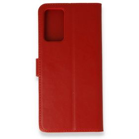 BSSM Samsung Galaxy Note 20 Trend S Plus Kapaklı Kırmızı Kılıf