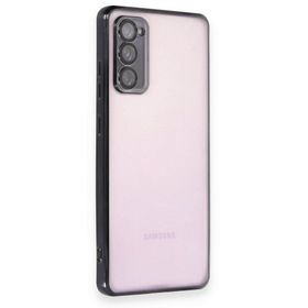 BSSM Samsung Galaxy S20 FE Razer Lensli Silikon Siyah Cep Telefonu Kılıfı