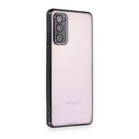 BSSM Samsung Galaxy S20 FE Razer Lensli Silikon Siyah Cep Telefonu Kılıfı