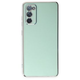 BSSM Samsung Galaxy S20 FE Volet Silikon Açık Yeşil Kılıf