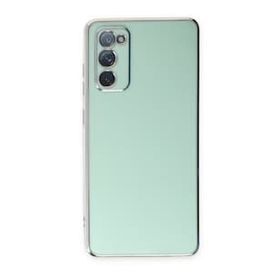 BSSM Samsung Galaxy S20 FE Volet Silikon Açık Yeşil Kılıf