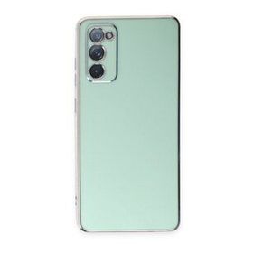 BSSM Samsung Galaxy S20 FE Volet Silikon Açık Yeşil Kılıf