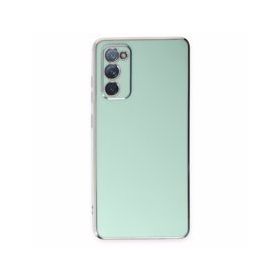 BSSM Samsung Galaxy S20 FE Volet Silikon Açık Yeşil Kılıf