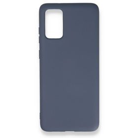BSSM Samsung Galaxy S20 Plus Nano içi Kadife Silikon Gri Kılıf