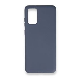 BSSM Samsung Galaxy S20 Plus Nano içi Kadife Silikon Gri Kılıf