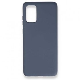 BSSM Samsung Galaxy S20 Plus Nano içi Kadife Silikon Gri Kılıf