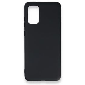 BSSM Samsung Galaxy S20 Plus Nano İçi Kadife Silikon Lacivert Kılıf