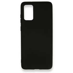 BSSM Samsung Galaxy S20 Plus Nano İçi Kadife Silikon Siyah Kılıf