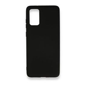 BSSM Samsung Galaxy S20 Plus Nano İçi Kadife Silikon Siyah Kılıf