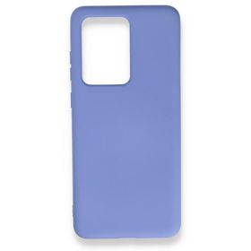 BSSM Samsung Galaxy S20 Ultra Nano İçi Kadife Silikon Lila Kılıf