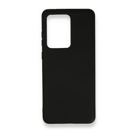 BSSM Samsung Galaxy S20 Ultra Nano İçi Kadife Silikon Siyah Kılıf