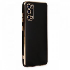 BSSM Samsung Galaxy S20 Volet Silikon Siyah Kılıf