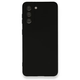 BSSM Samsung Galaxy S21 FE Nano İçi Kadife Silikon Siyah Kılıf