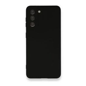 BSSM Samsung Galaxy S21 FE Nano İçi Kadife Silikon Siyah Kılıf