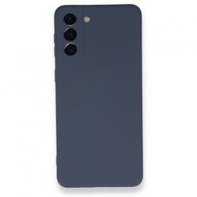 BSSM Samsung Galaxy S21 Plus Nano İçi Kadife Silikon Gri Kılıf
