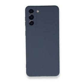 BSSM Samsung Galaxy S21 Plus Nano İçi Kadife Silikon Gri Kılıf
