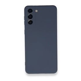 BSSM Samsung Galaxy S21 Plus Nano İçi Kadife Silikon Gri Kılıf