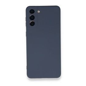 BSSM Samsung Galaxy S21 Plus Nano İçi Kadife Silikon Gri Kılıf