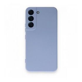 BSSM Samsung Galaxy S22 Plus Nano İçi Kadife Silikon Lila Kılıf