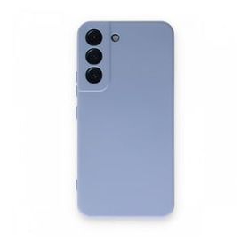 BSSM Samsung Galaxy S22 Plus Nano İçi Kadife Silikon Lila Kılıf