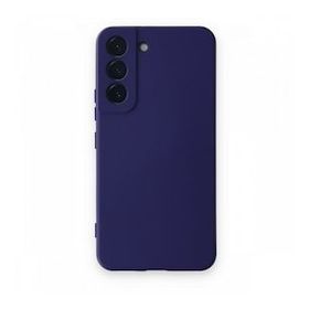 BSSM Samsung Galaxy S22 Plus Nano İçi Kadife Silikon Mor Kılıf