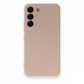 BSSM Samsung Galaxy S22 Plus Nano İçi Kadife Silikon Pudra Kılıf