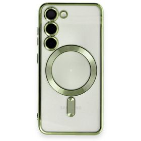 BSSM Samsung Galaxy S23 Kross Magneticsafe Kapak Rose Cep Telefonu Kılıfı