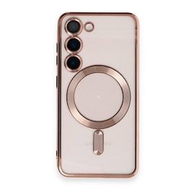 BSSM Samsung Galaxy S23 Kross Magneticsafe Kapak Rose Cep Telefonu Kılıfı