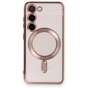 BSSM Samsung Galaxy S23 Kross Magneticsafe Kapak Rose Cep Telefonu Kılıfı