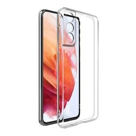 BSSM Samsung Galaxy S23 Lüx Şeffaf Silikon Cep Telefonu Kılıfı
