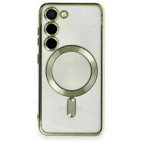 BSSM Samsung Galaxy S23 Plus Kross Magneticsafe Kapak Koyu Yeşil Kılıf