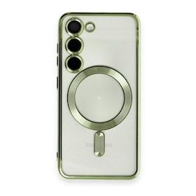 BSSM Samsung Galaxy S23 Plus Kross Magneticsafe Kapak Koyu Yeşil Kılıf