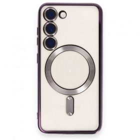 BSSM Samsung Galaxy S23 Plus Kross Magneticsafe Kapak Mor Kılıf