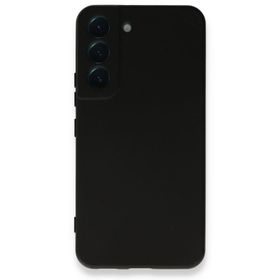BSSM Samsung Galaxy S23 Plus Nano İçi Kadife Silikon Siyah Kılıf