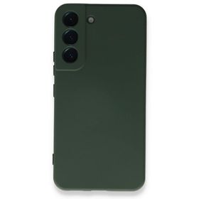 BSSM Samsung Galaxy S23 Plus Nano İçi Kadife Silikon Siyah Kılıf