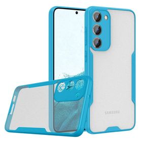 BSSM Samsung Galaxy S23 Plus Platin Mavi Silikon Kılıf