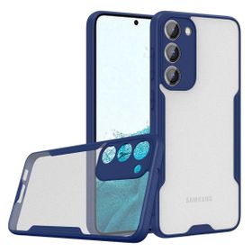 BSSM Samsung Galaxy S23 Plus Platin Silikon Lacivert Kılıf