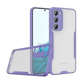 BSSM Samsung Galaxy S23 Plus Platin Silikon Lila Kılıf