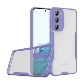 BSSM Samsung Galaxy S23 Plus Platin Silikon Lila Kılıf