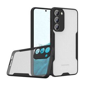 BSSM Samsung Galaxy S23 Plus Platin Silikon Siyah Kılıf