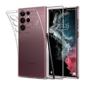 BSSM Samsung Galaxy S23 Ultra Lüx Şeffaf Silikon Cep Telefonu Kılıfı