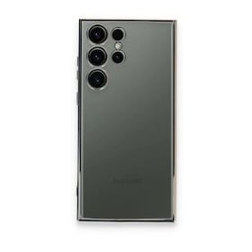 BSSM Samsung Galaxy S23 Ultra Razer Lensli Silikon Gold Cep Telefonu Kılıfı